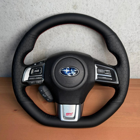 Ready To Ship - Subaru WRX | Levorg (2014-2021) Steering Wheel Wrap