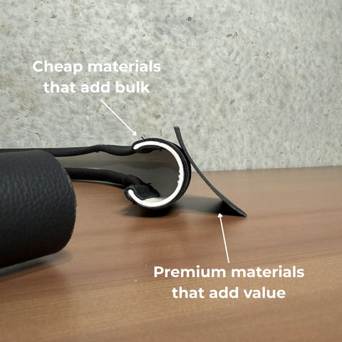 Generic covers add bulk, Steering Wheel Wraps add value