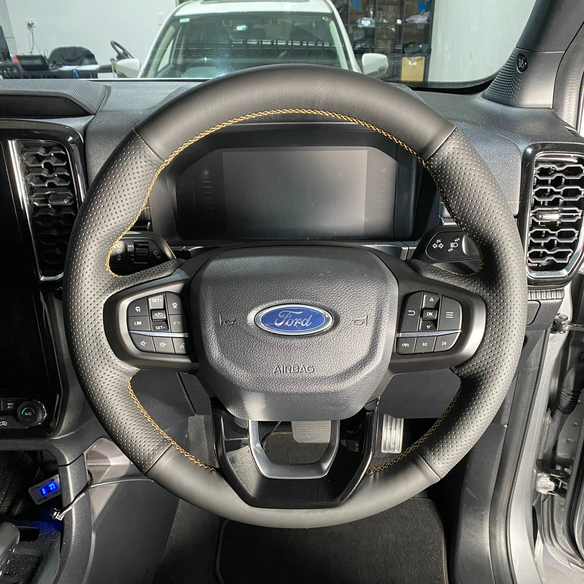 Ford Ranger | Everest Steering Wheel Wrap (Next Gen 2022+)