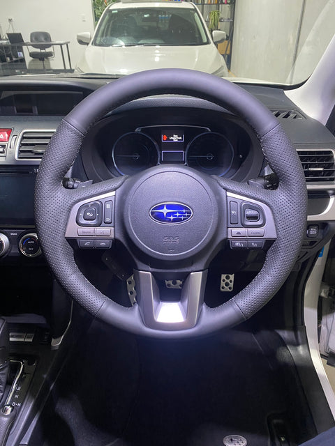 Ready To Ship - Subaru XV | Outback | Forester (2015-2018) Steering Wheel Wrap